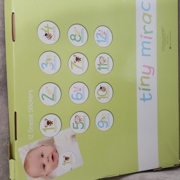 Tiny Miracles Birth thru 12 month Baby Photo Frame. NWT - Picture 5 of 8